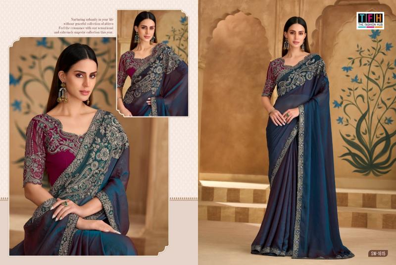 Tfh Sandalwood 16th Edition catalog wholesale designer silk sarees