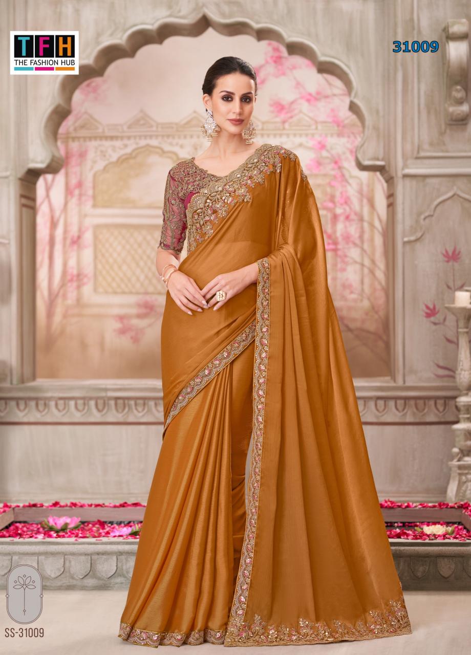 Tfh Silver Screen 21st catalog designer saree wholesale online