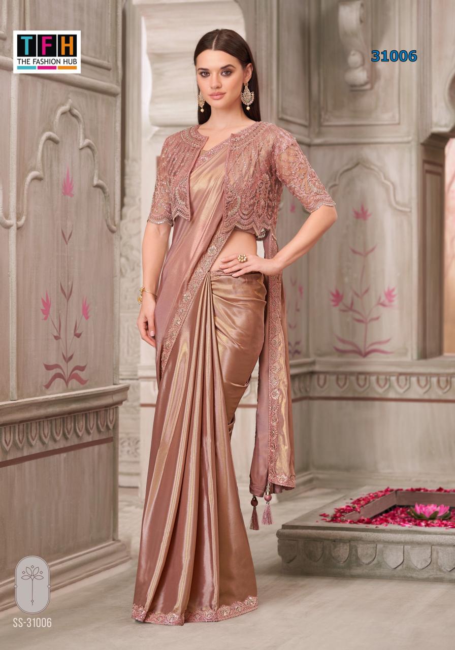 Tfh Silver Screen 21st catalog designer saree wholesale online