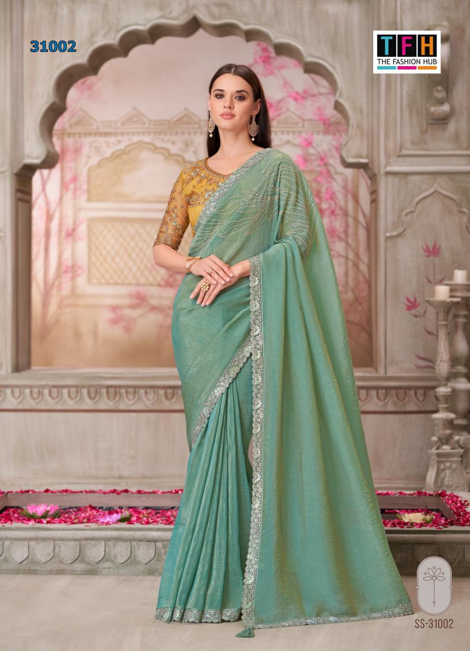 Tfh Silver Screen 21st catalog designer saree wholesale online
