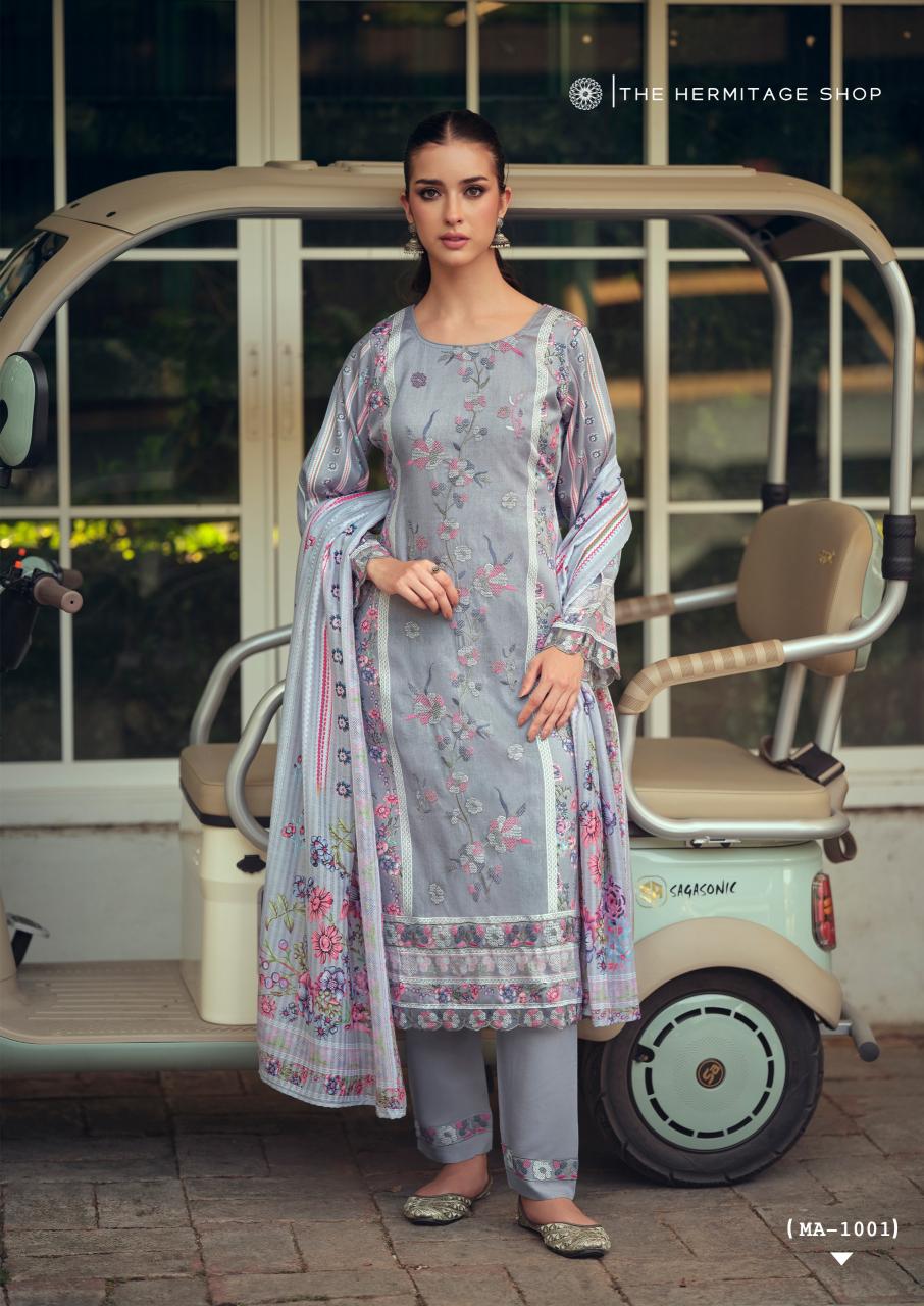 The Hermitage Shop Mazda catalog dress material at surat