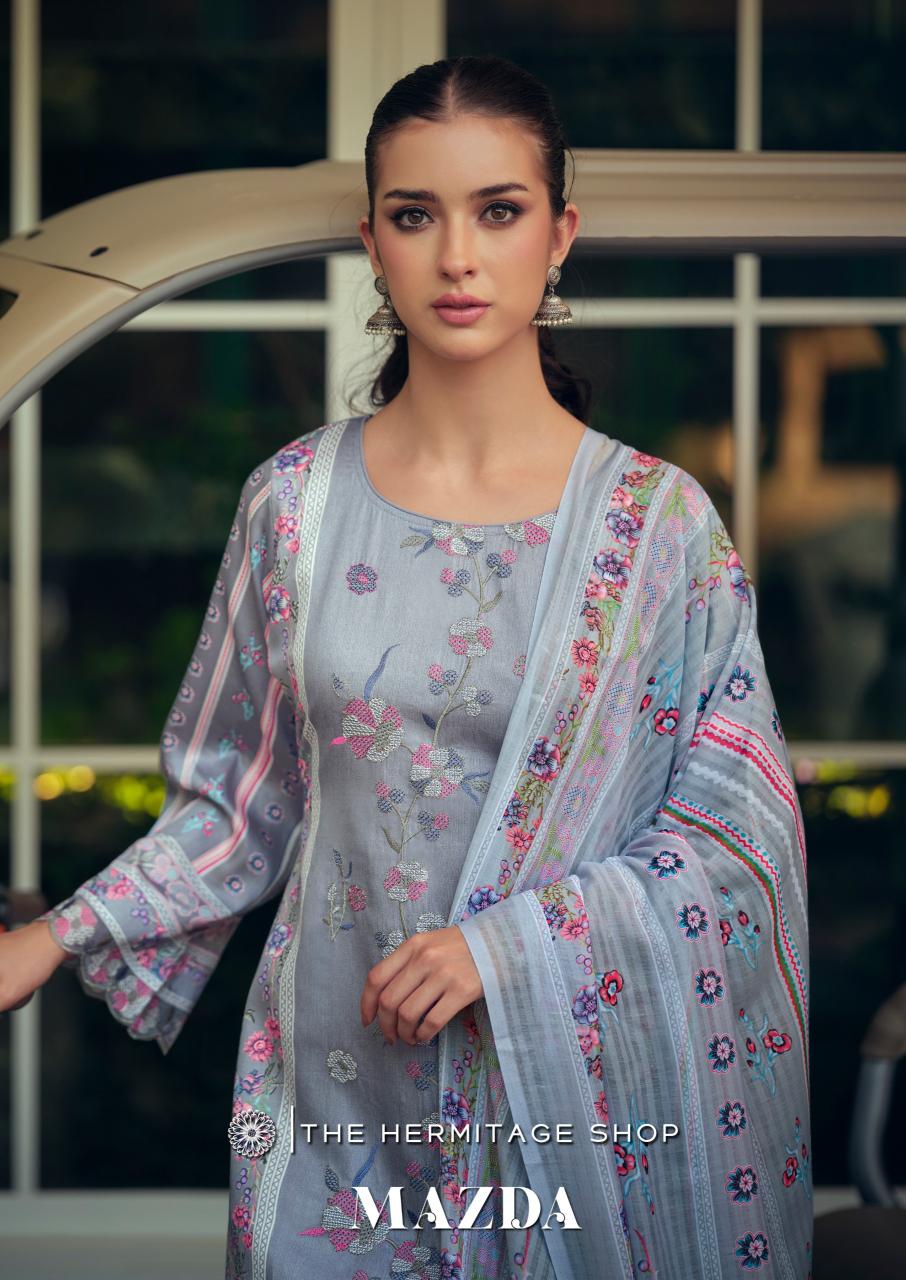 The Hermitage Shop Mazda catalog dress material at surat