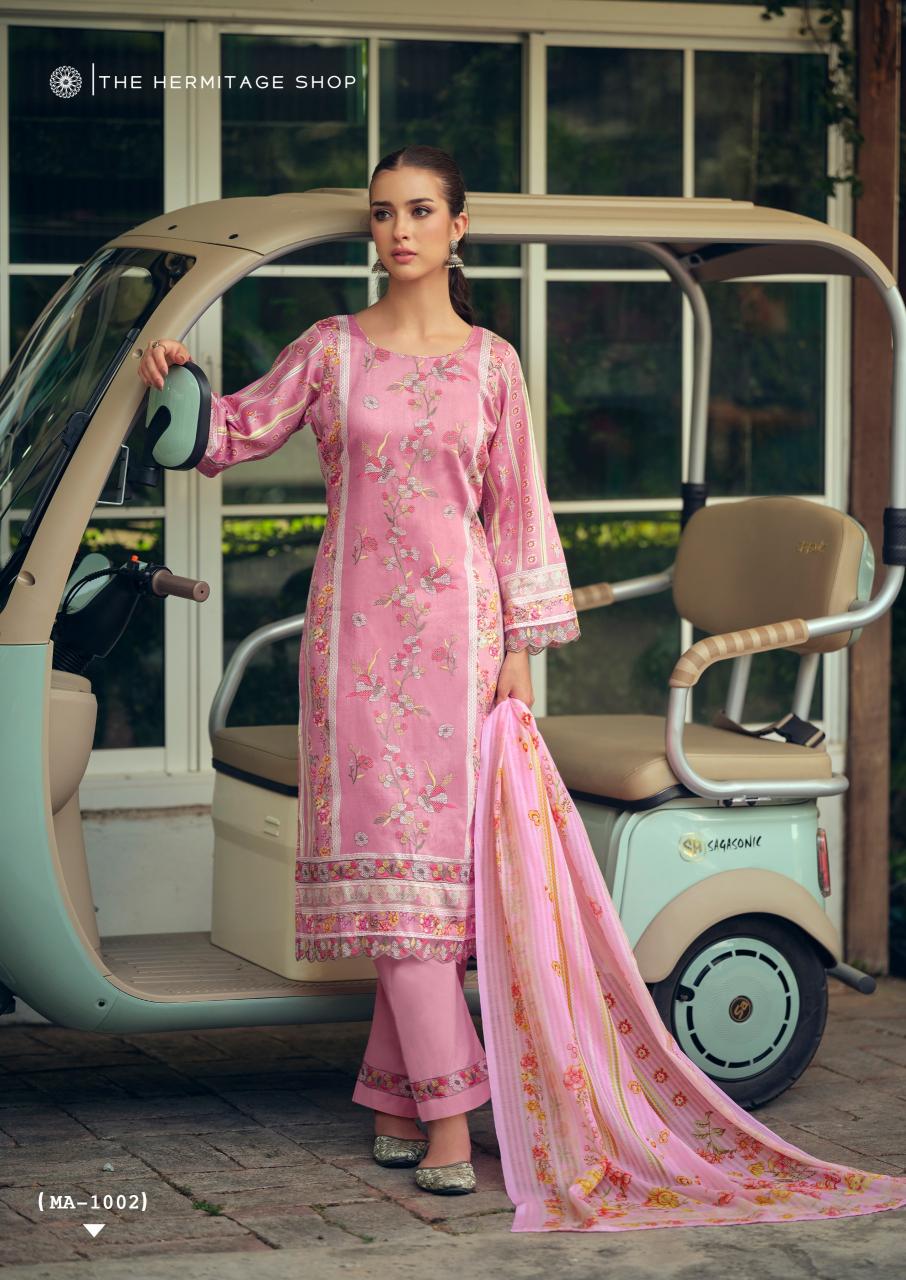 The Hermitage Shop Mazda catalog dress material at surat