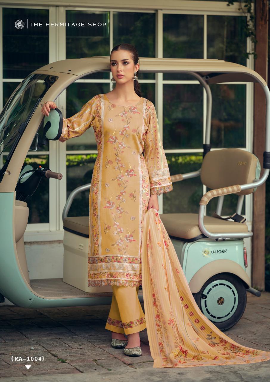 The Hermitage Shop Mazda catalog dress material at surat