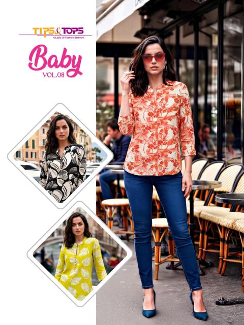 Tips & Tops Baby Vol 8 Catalog kurti tunic wholesale