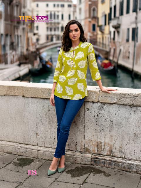 Tips & Tops Baby Vol 8 Catalog kurti tunic wholesale