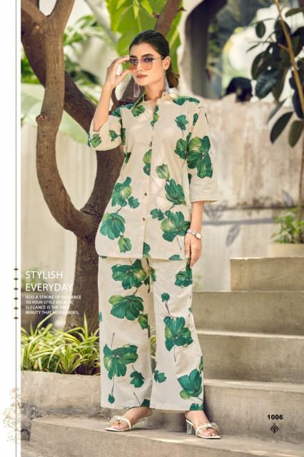 Tips & Tops Cotton Beats Vol 4 catalog co ords set indian style