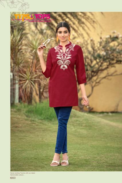 Tips & Tops Cotton Candy vol 8 catalog kurtis wholesalers in pathankot