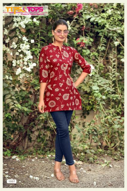 Tips & Tops Cotton Shorties Vol 9 Catalog kurtis wholesale in chennai