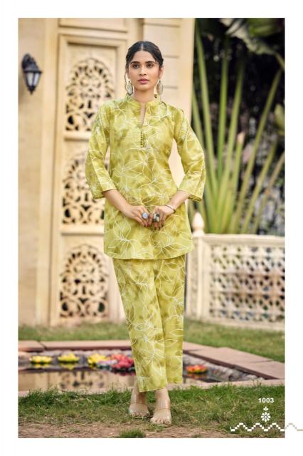 Tips & Tops Cotton Trends Vol 3 Catalog coord set for ladies