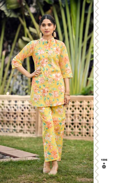 Tips & Tops Cotton Trends Vol 3 Catalog coord set for ladies