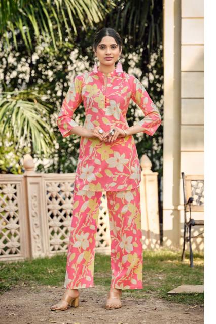 Tips & Tops Cotton Trends Vol 3 Catalog coord set for ladies