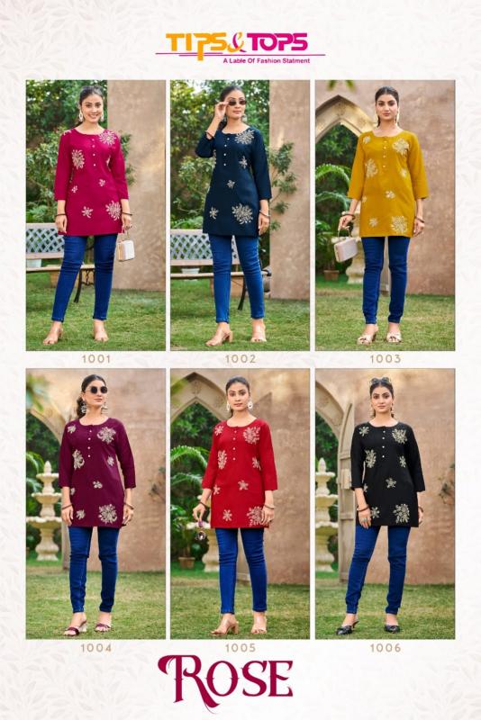 Tips & Tops Rose catalog kurtis wholesaler in rourkela