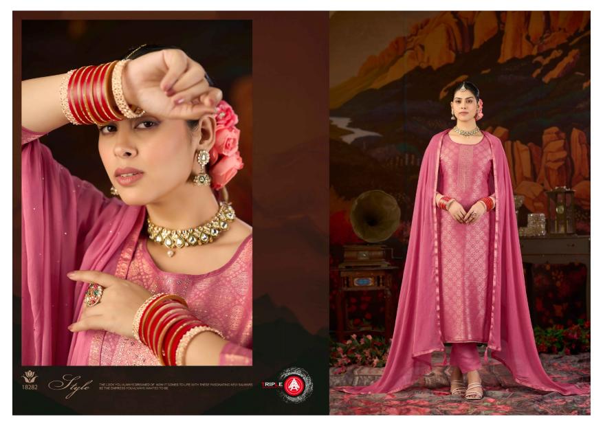Triple Aaa Koyal vol 5 catalog surat dress material