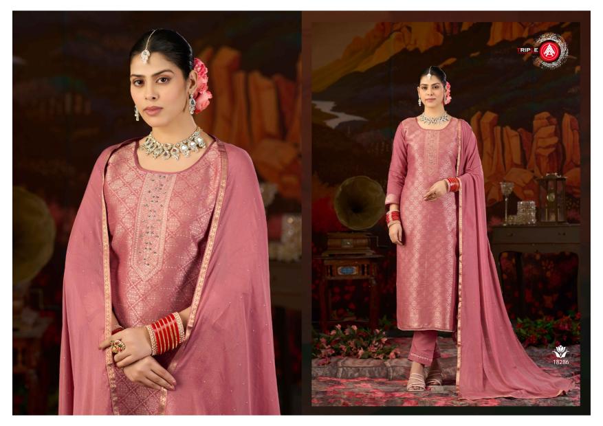 Triple Aaa Koyal vol 5 catalog surat dress material
