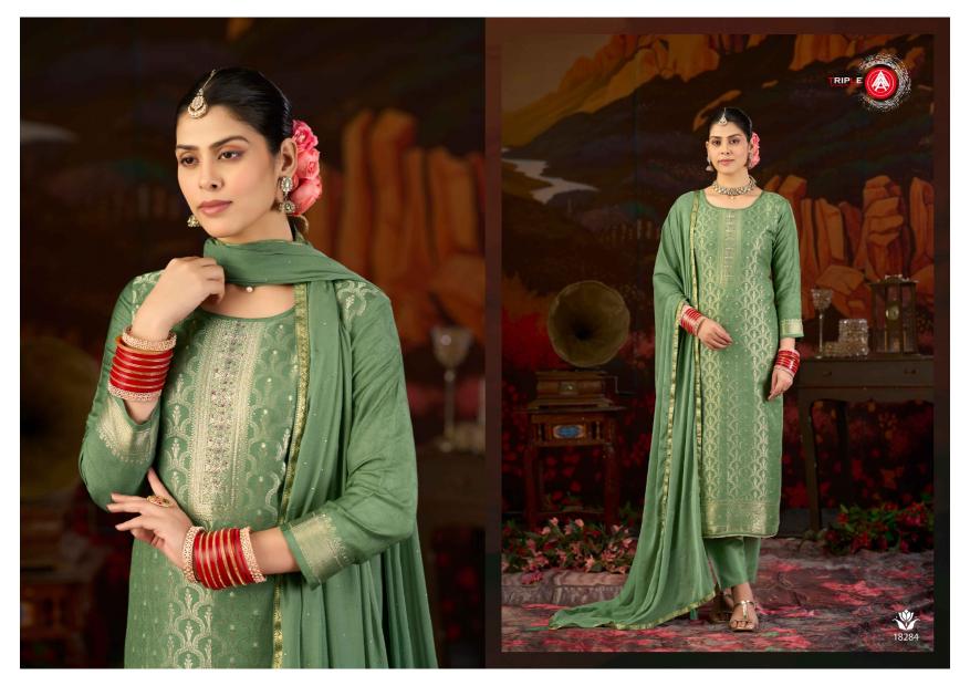 Triple Aaa Koyal vol 5 catalog surat dress material