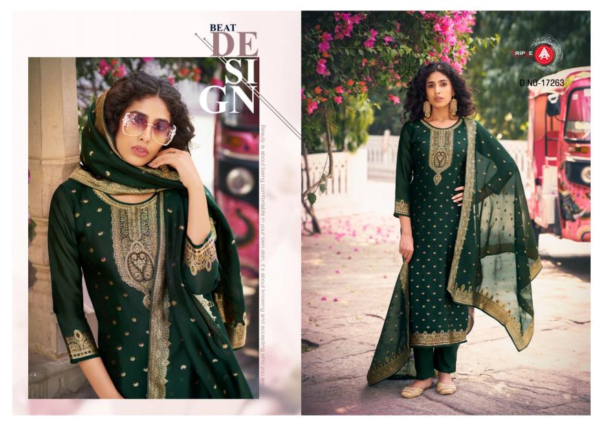 Triple Aaa Saptrang vol 4 catalog surat dress materials online retail