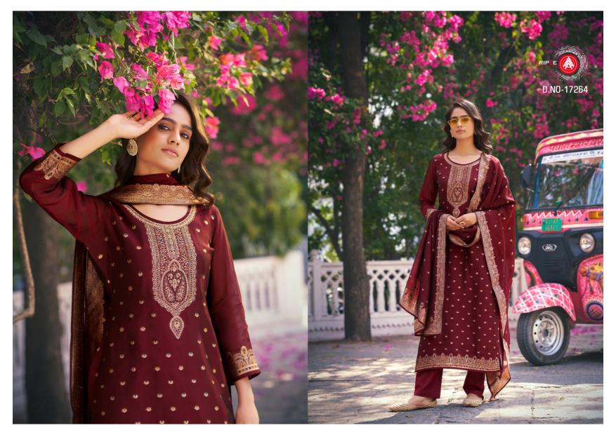 Triple Aaa Saptrang vol 4 catalog surat dress materials online retail