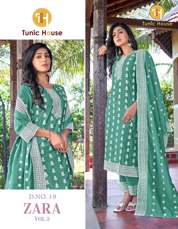 Tunic House Zara vol 3 catalog ladies kurti wholesale market in delhi