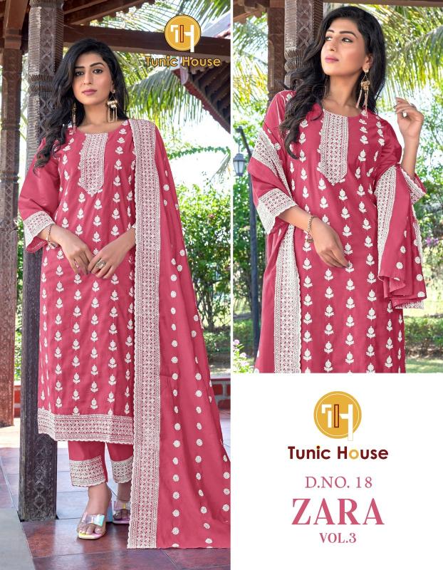 Tunic House Zara vol 3 catalog ladies kurti wholesale market in delhi
