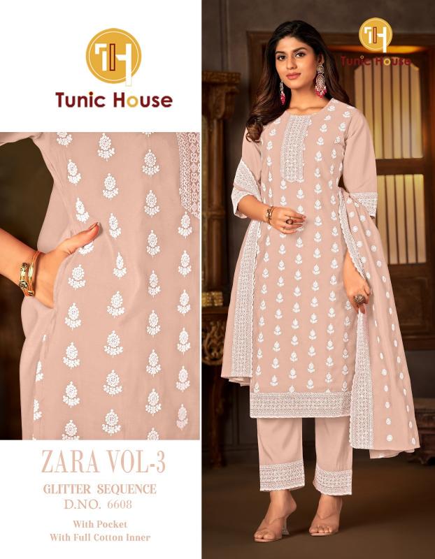 Tunic House Zara vol 3 catalog ladies kurti wholesale market in delhi