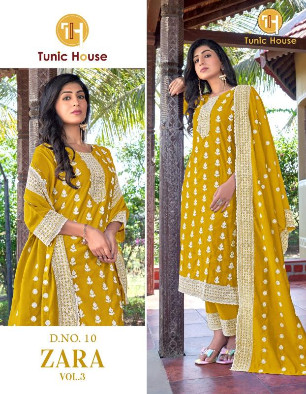 Tunic House Zara vol 3 catalog ladies kurti wholesale market in delhi