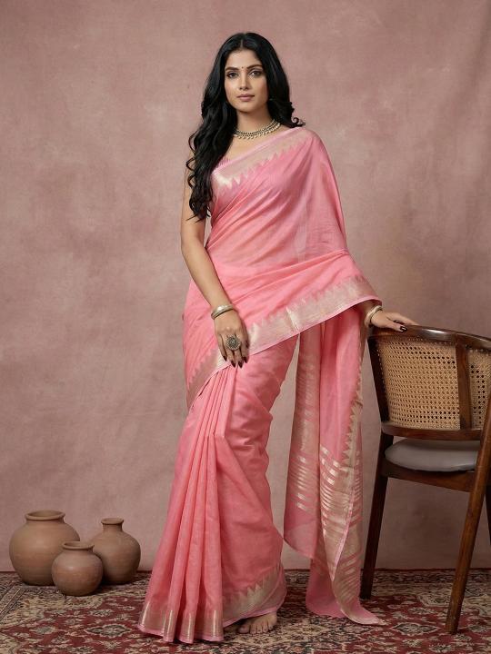 URBAN LOOM VOL 1 BY SHREE SHYAM FASHION fancy designer COTTON Silk WITH ZARI BORDAR fabric saree wholesale with Fancy latkan