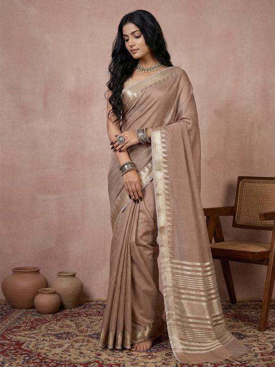 URBAN LOOM VOL 1 BY SHREE SHYAM FASHION fancy designer COTTON Silk WITH ZARI BORDAR fabric saree wholesale with Fancy latkan