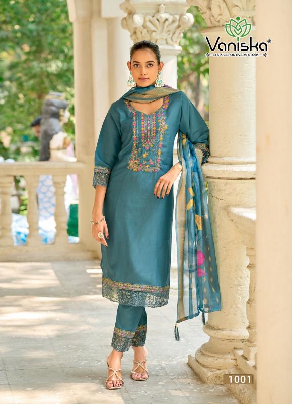Vaniska Fashion Flora Vol 1 catalog wholesale kurti market in ludhiana