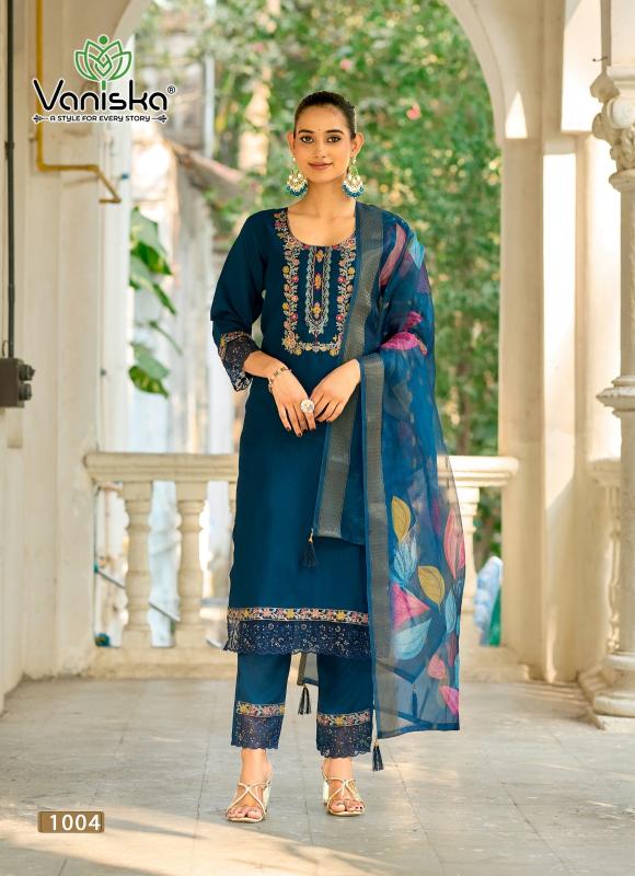 Vaniska Fashion Flora Vol 1 catalog wholesale kurti market in ludhiana