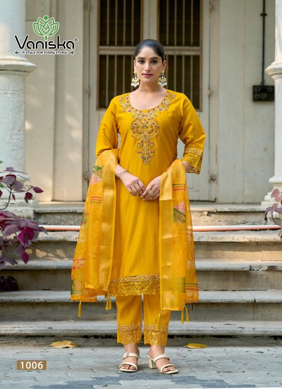 Vaniska Fashion Flora Vol 1 catalog wholesale kurti market in ludhiana