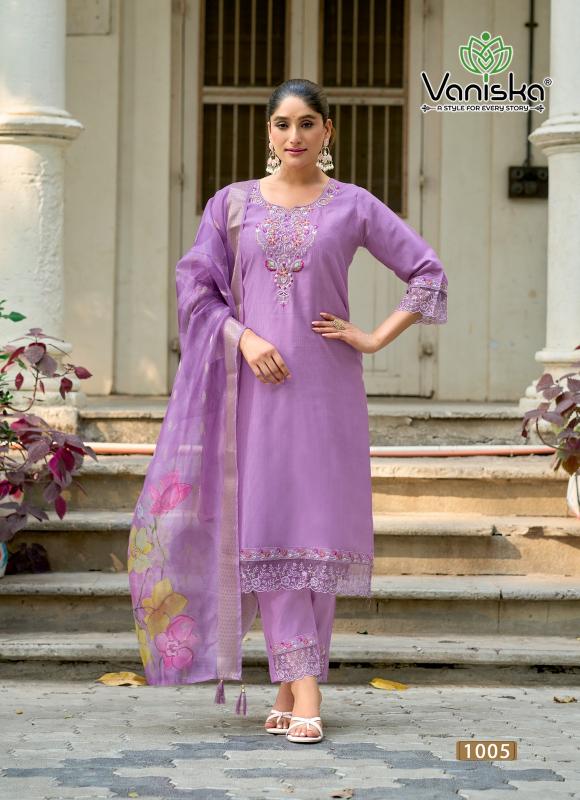 Vaniska Fashion Flora Vol 1 catalog wholesale kurti market in ludhiana