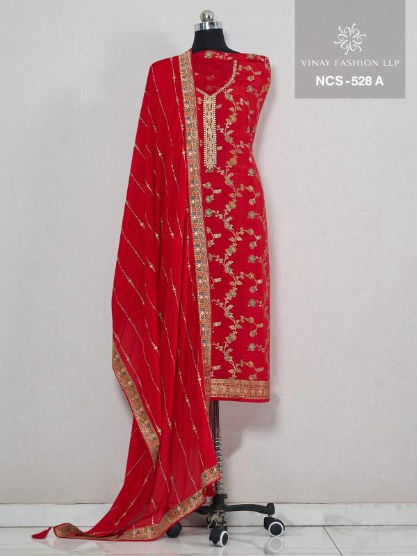 Vinay 528 catalog designer salwar kameez at wholesale price