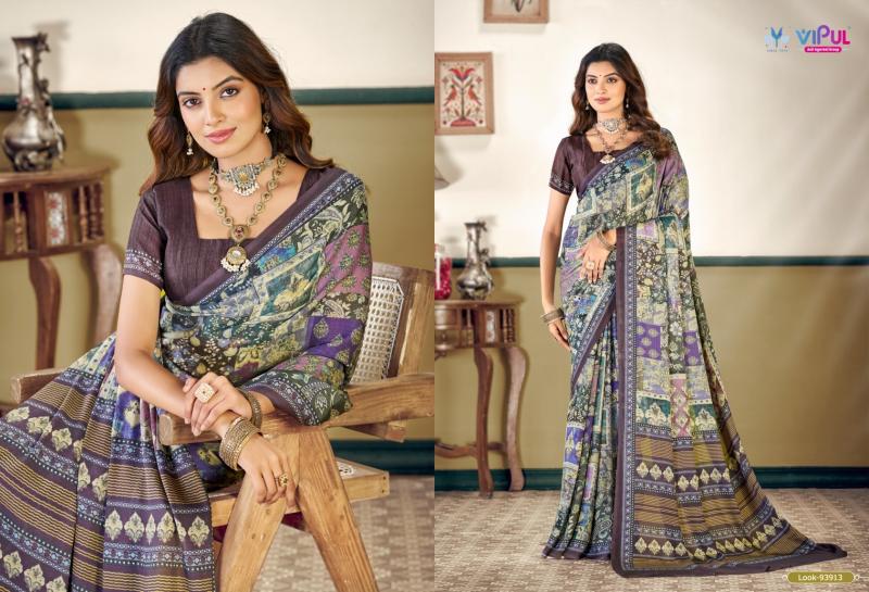 Vipul Antique Royal vol 27 catalog indian saree wholesale online 