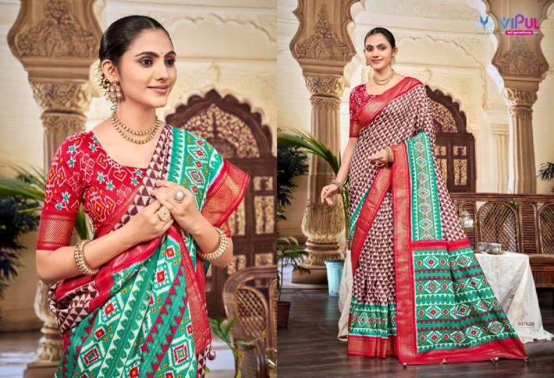 Vipul Aroma Silk Plus vol 11 catalog wholesale sarees shop in madurai
