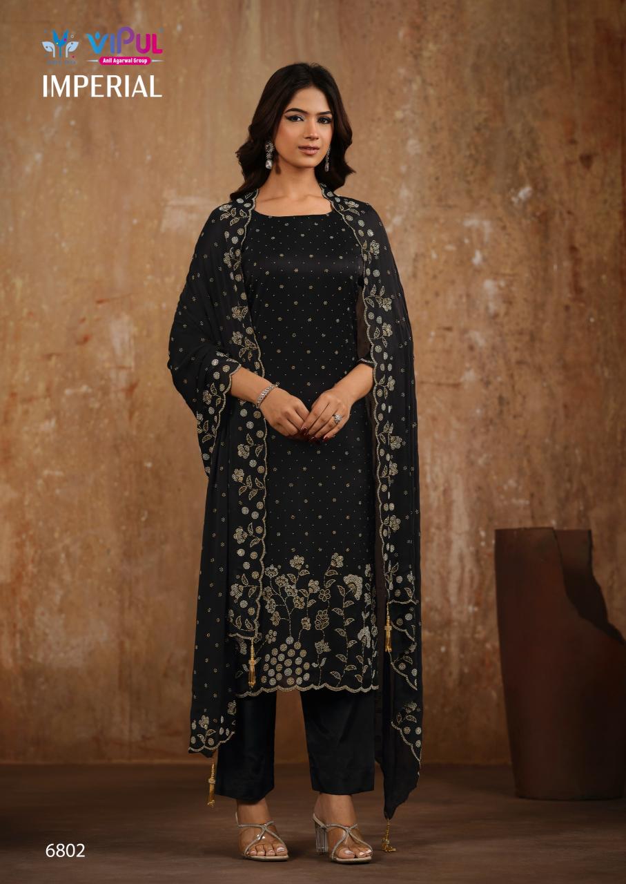Vipul Imperial catalog wholesale unstitched salwar kameez material in bangalore