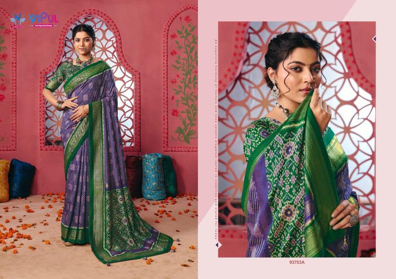 Vipul Polachi silk vol 3 catalog saree wholesale