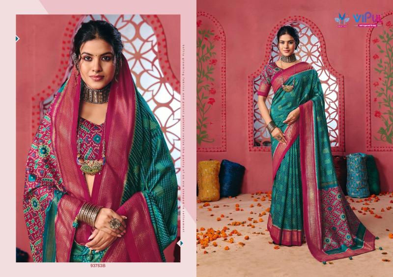 Vipul Polachi silk vol 3 catalog saree wholesale
