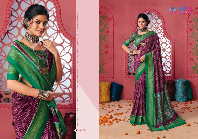 Vipul Polachi silk vol 3 catalog saree wholesale
