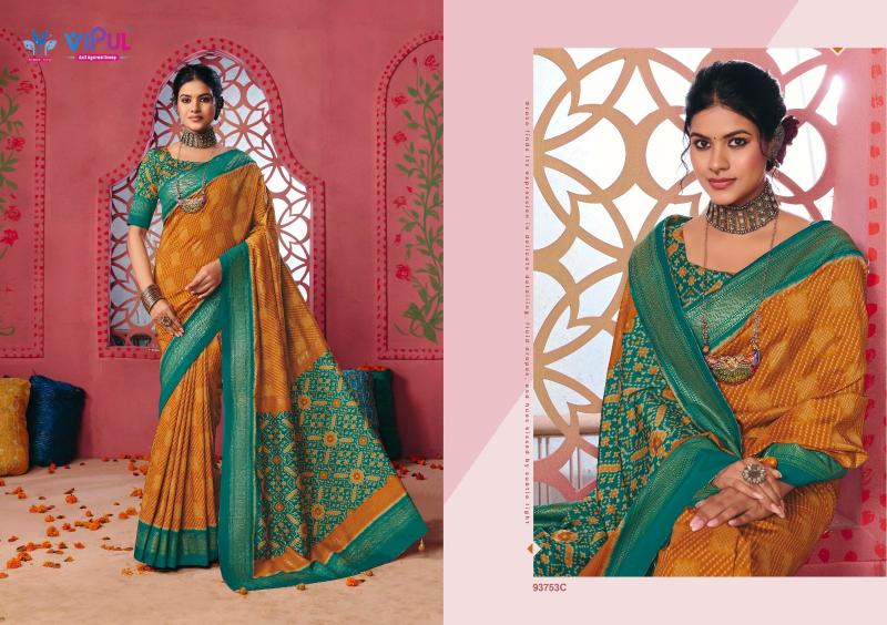 Vipul Polachi silk vol 3 catalog saree wholesale