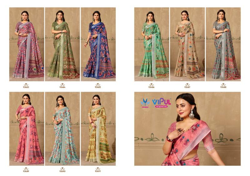 Vipul Rachna vol 5 catalog top 5 saree wholesalers in surat