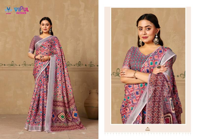 Vipul Rachna vol 5 catalog top 5 saree wholesalers in surat