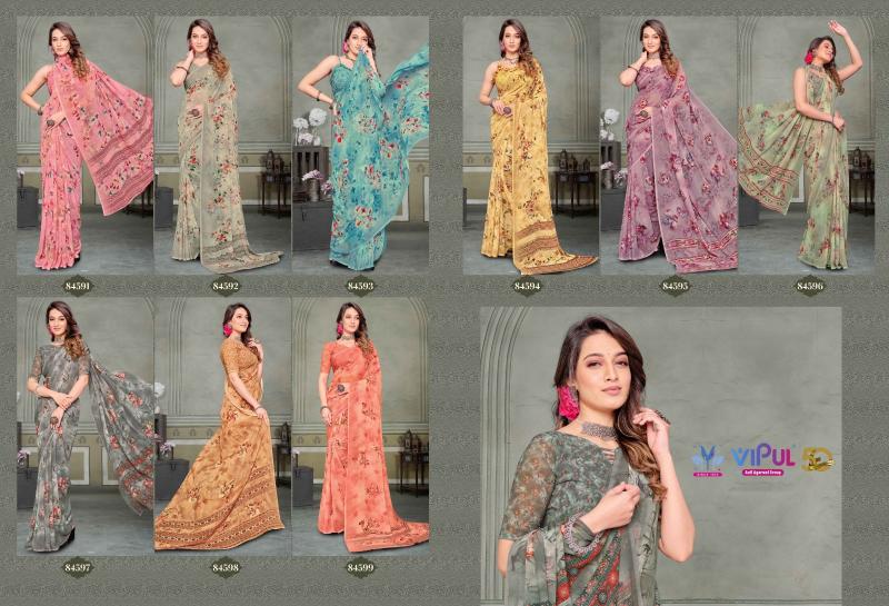 Vipul Riddhi vol 10 catalog wholesale & retail saree in pj