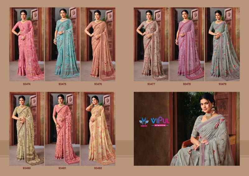 Vipul Riddhi vol 18 catalog wholesale sarees catalogue