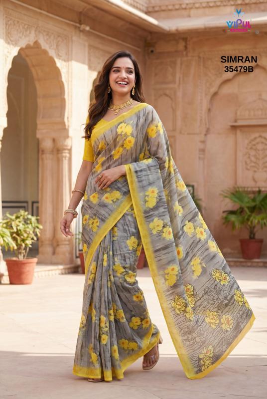 Vipul Simran 35479 A To D catalog wholesale sarees manufacturers in india