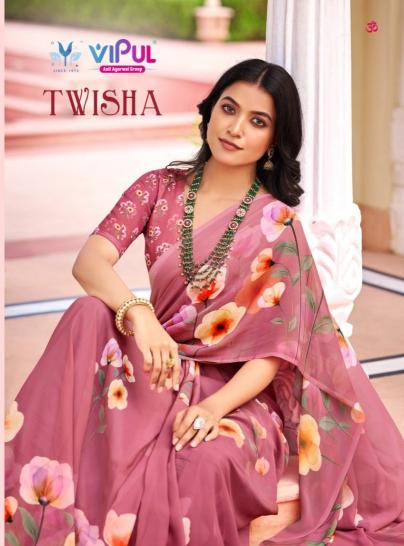 Vipul Twisha catalog saree wholesale in sri lanka