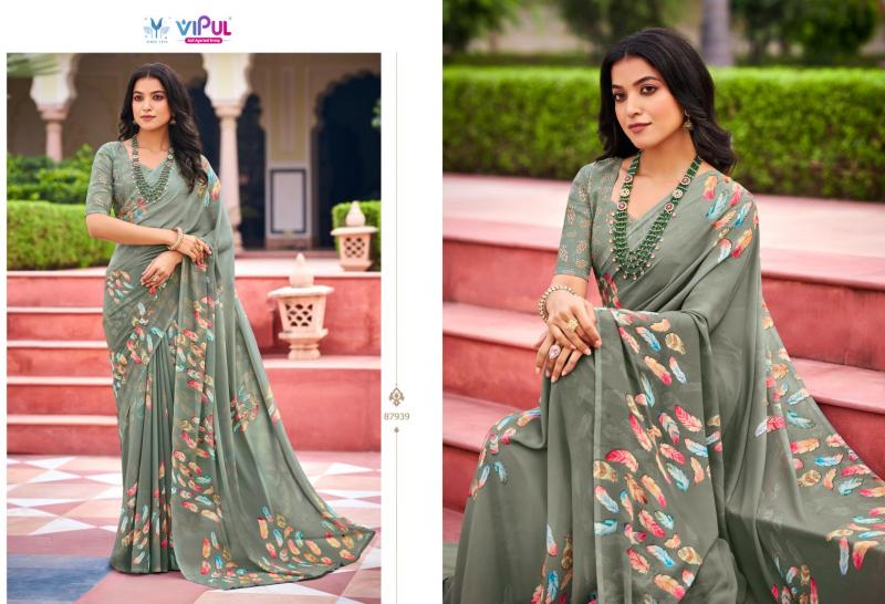 Vipul Twisha catalog saree wholesale in sri lanka