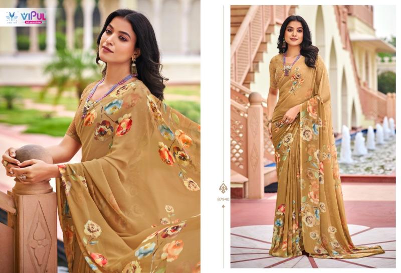 Vipul Twisha catalog saree wholesale in sri lanka