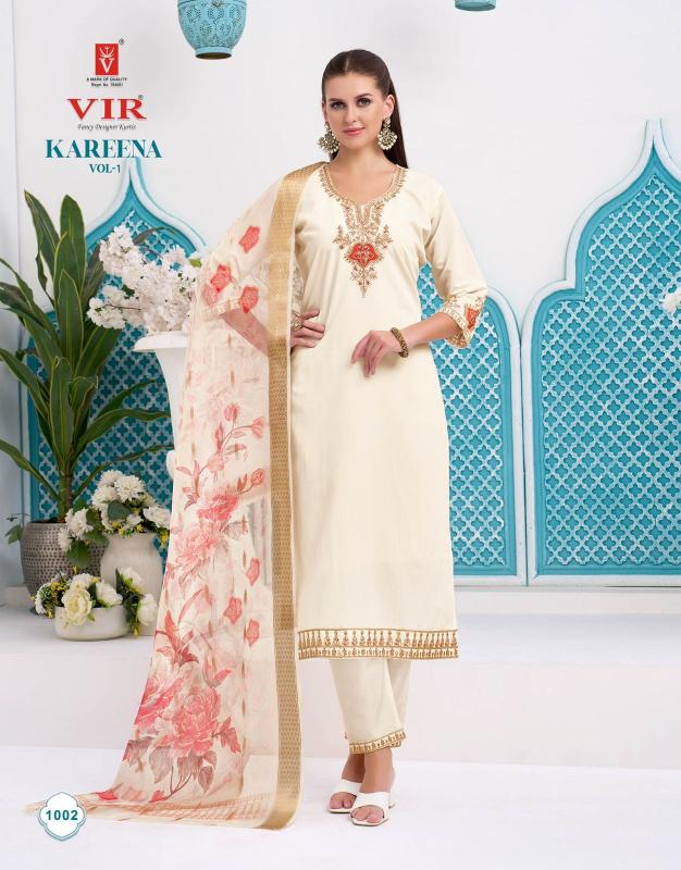 Vir Kareena vol 1 catalog kurtis wholesaler in junagadh