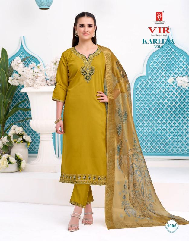 Vir Kareena vol 1 catalog kurtis wholesaler in junagadh